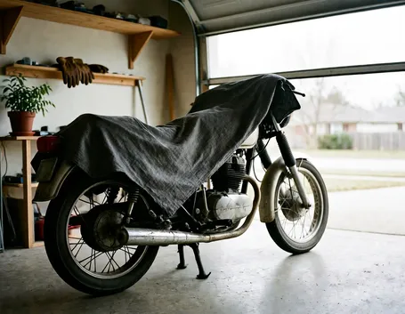 Moto ferma in garage: l'obbligo assicurativo non si interrompe da solo