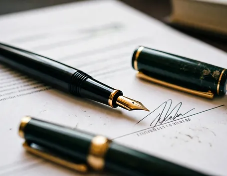 Firma da apporre per un finanziamento chirografario