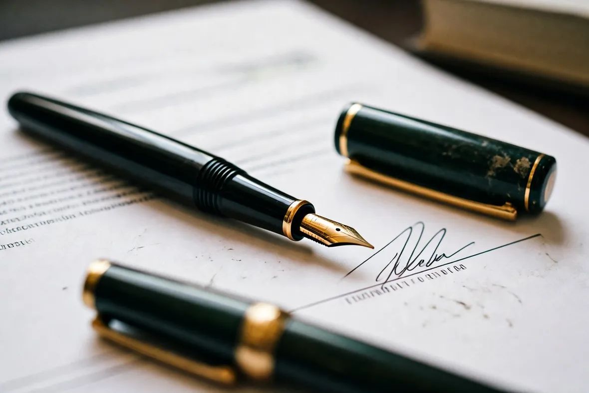 Firma da apporre per un finanziamento chirografario