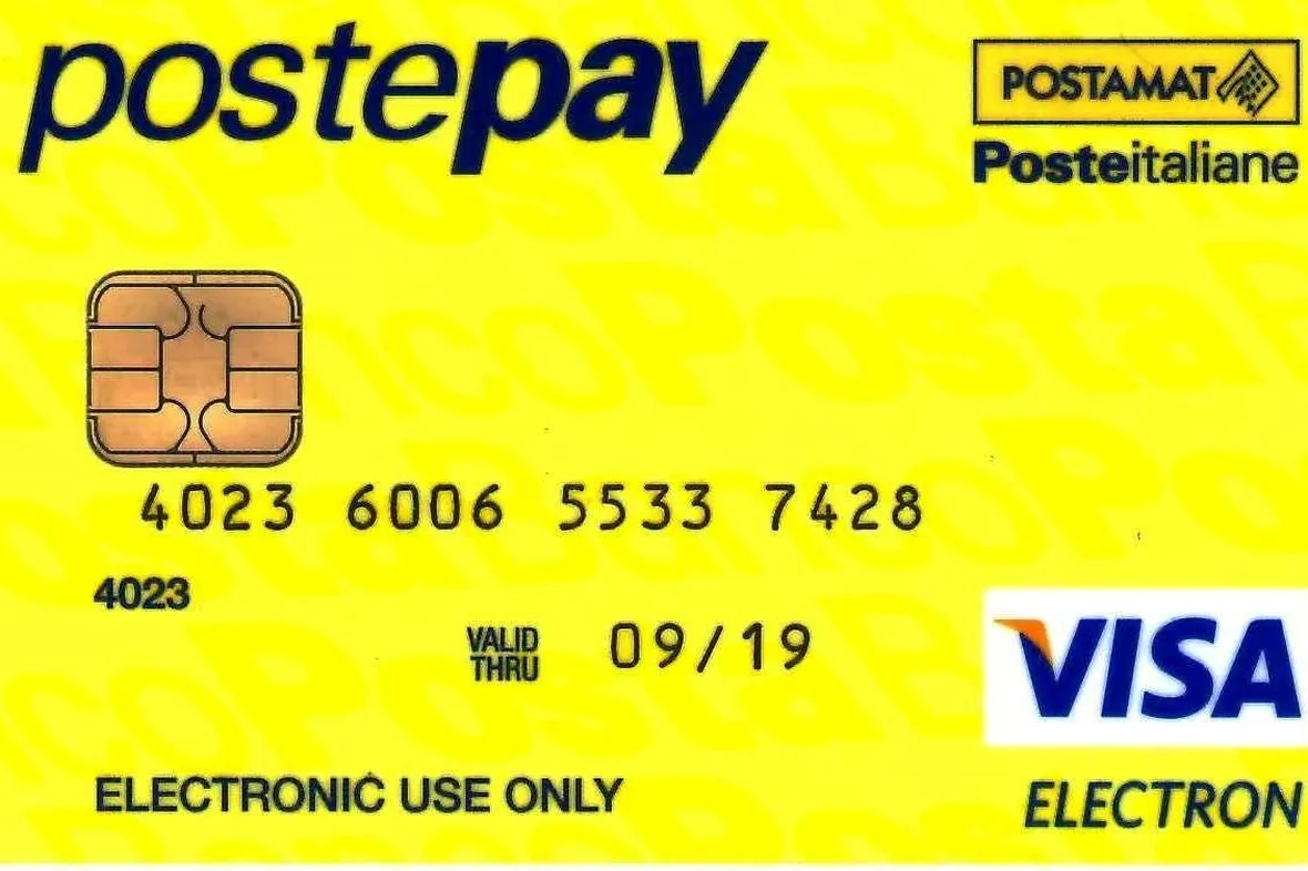 Un esempio di Postepay
