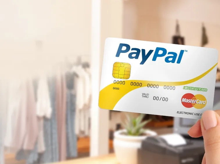 La carta PayPal