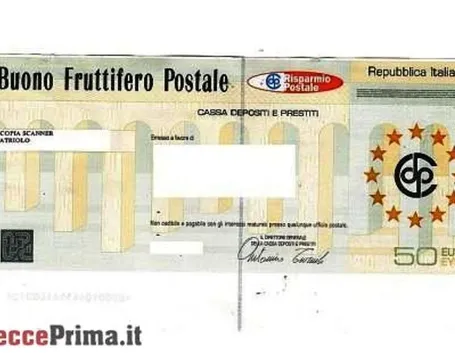 buono fruttifero postale