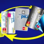 Tessera bancomat del conto banco posta
