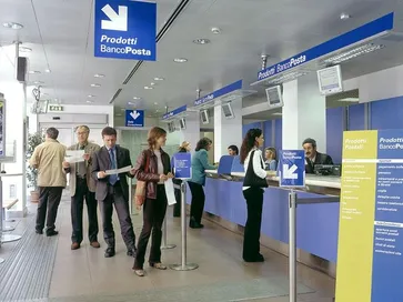 Un ufficio di Poste Italiane