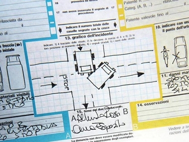 Esempio di compilazione di constatazione amichevole<p />