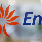 Il logo di Enel energia e gas
