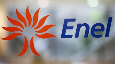 Il logo di Enel energia e gas