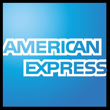 Il logo della carta di credito American Express