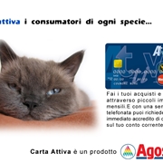 Spot della Carta Attiva Agos Ducato