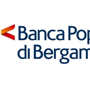 Logo e slogan della Banca Popolare di Bergamo