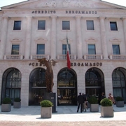 La sede centrale del Credito Bergamasco