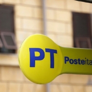 Il logo di Poste Italiane